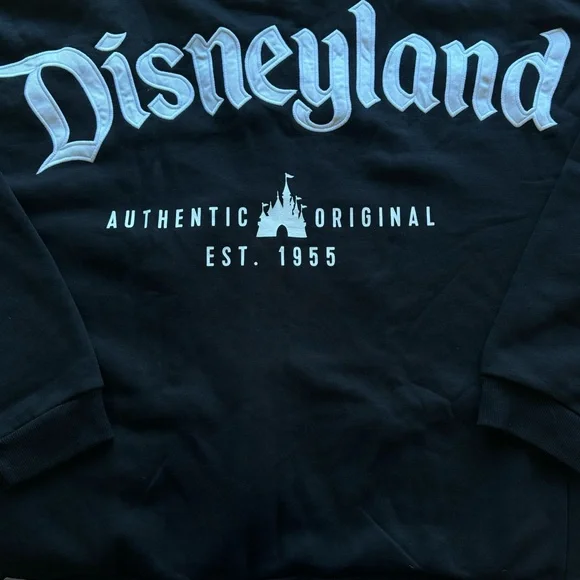 Disney Parks Disneyland Authentic Original Castle 1955 Zip up Hoodie NWT - Picture 5 of 9